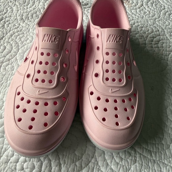 Nike Foam Force 1 Nike Kids Pink Slip-On Shoes NWT - Picture 10 of 10